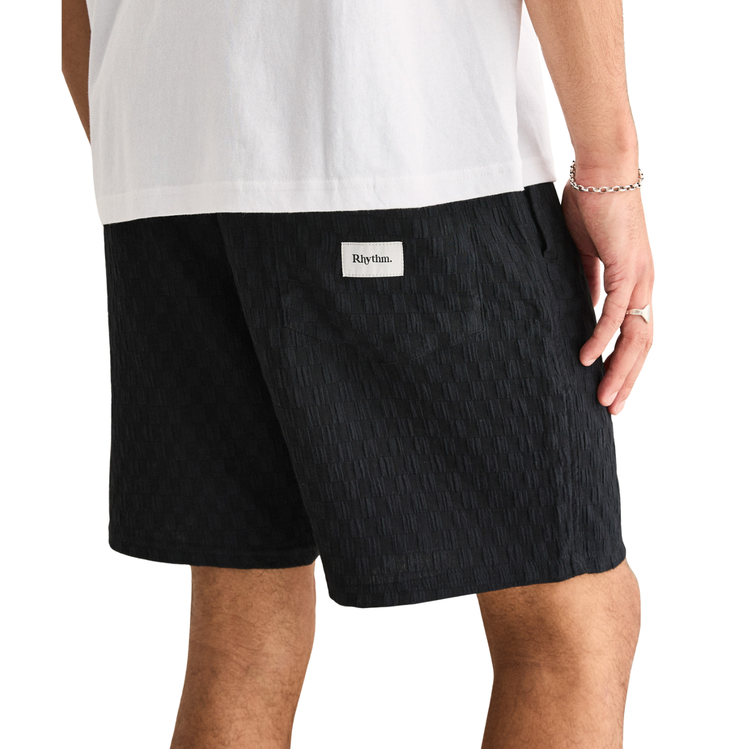 Rhythm Merge Check Jam Short - Men's