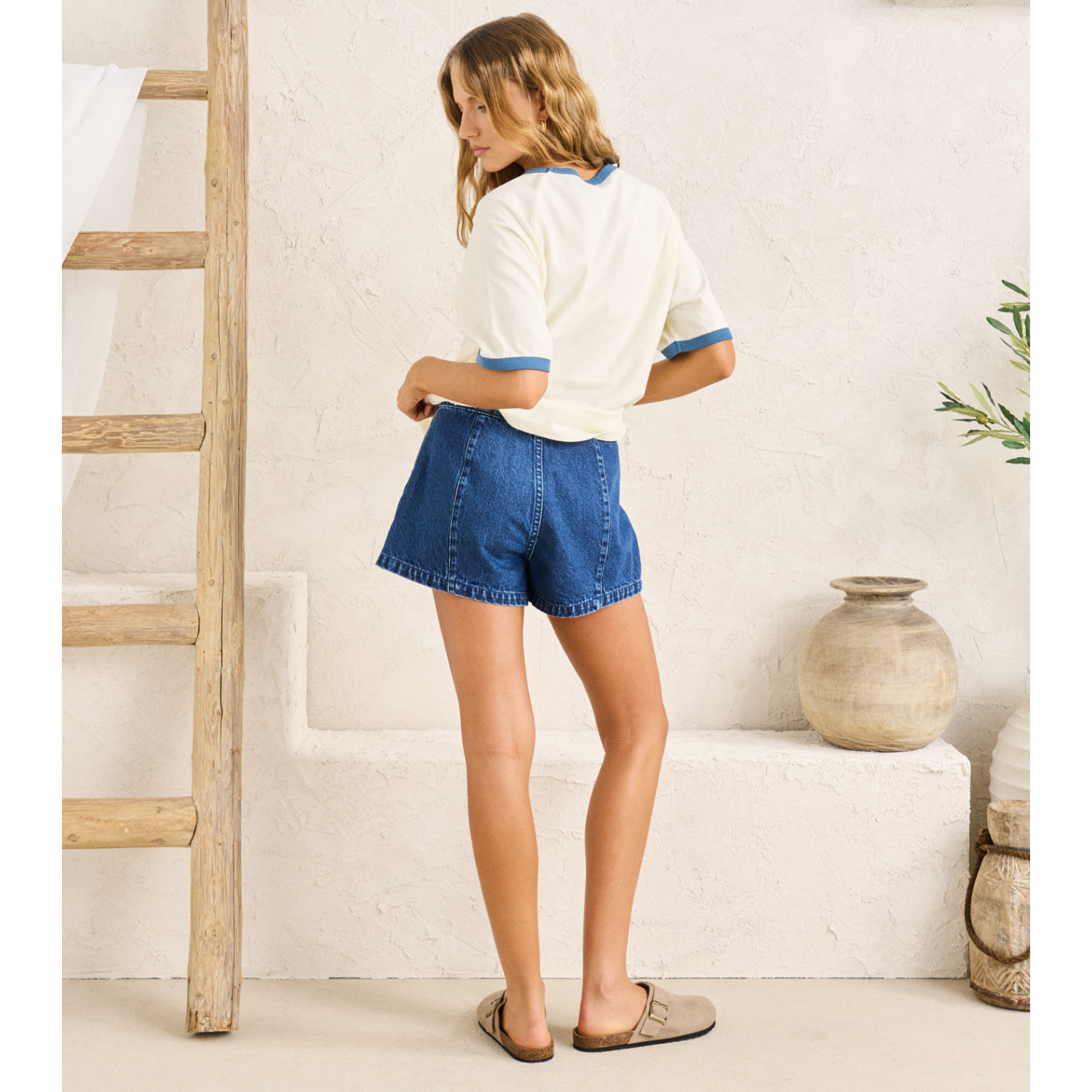 Rhythm Micro Denim Short - Women's
