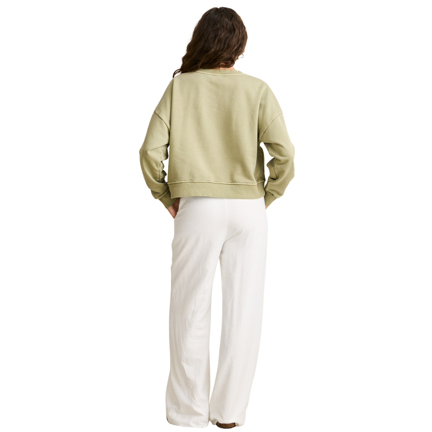 Rhythm Sun and Palm Slouchy Crewneck Fleece - Women's