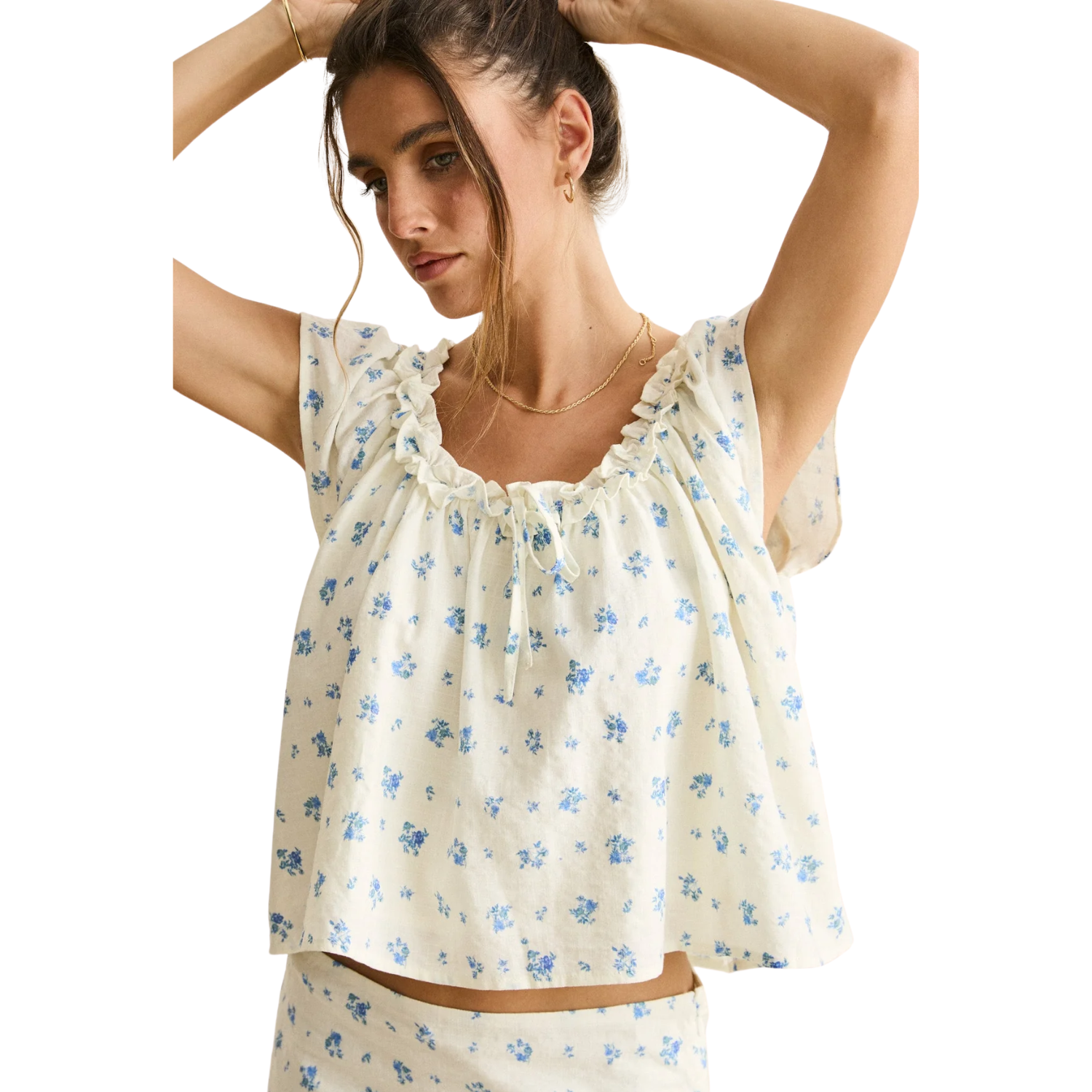 Rhythm Dahlia Frill Top - Women's