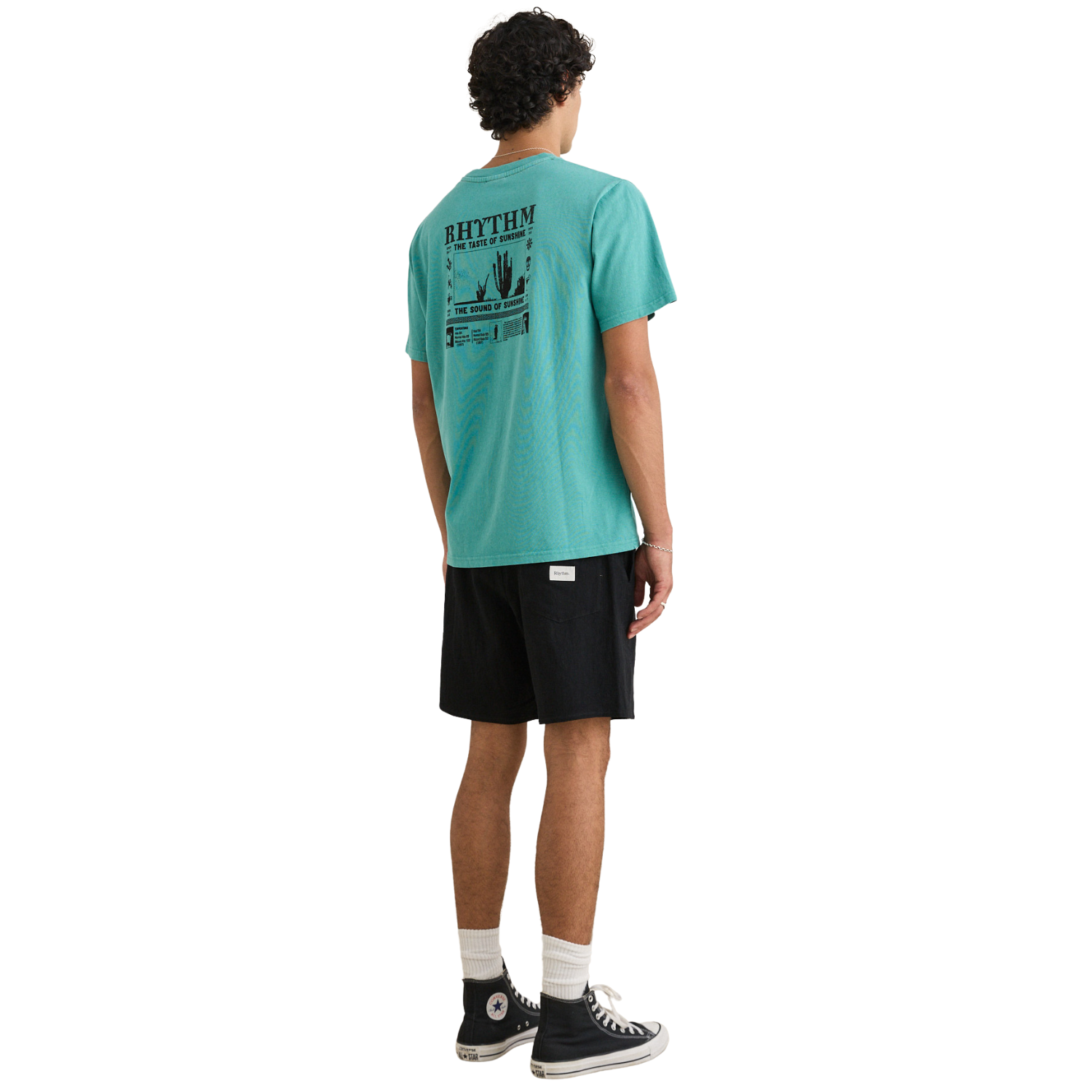 Rhythm Textured Linen Jam Shorts - Men's