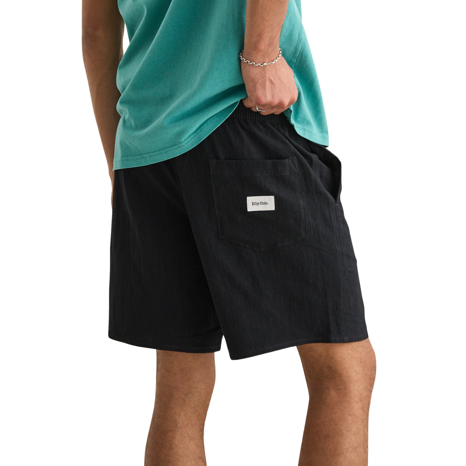 Rhythm Textured Linen Jam Shorts - Men's