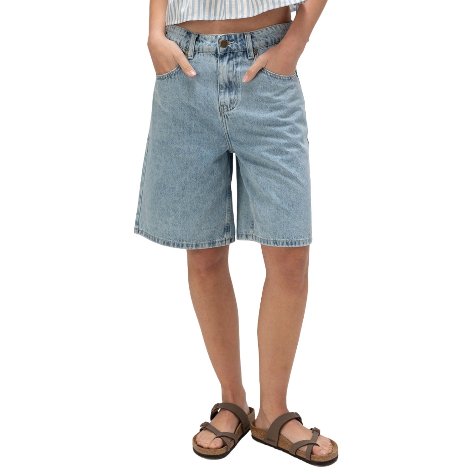 Rip Curl Aggie Relaxed Denim Short - Women's