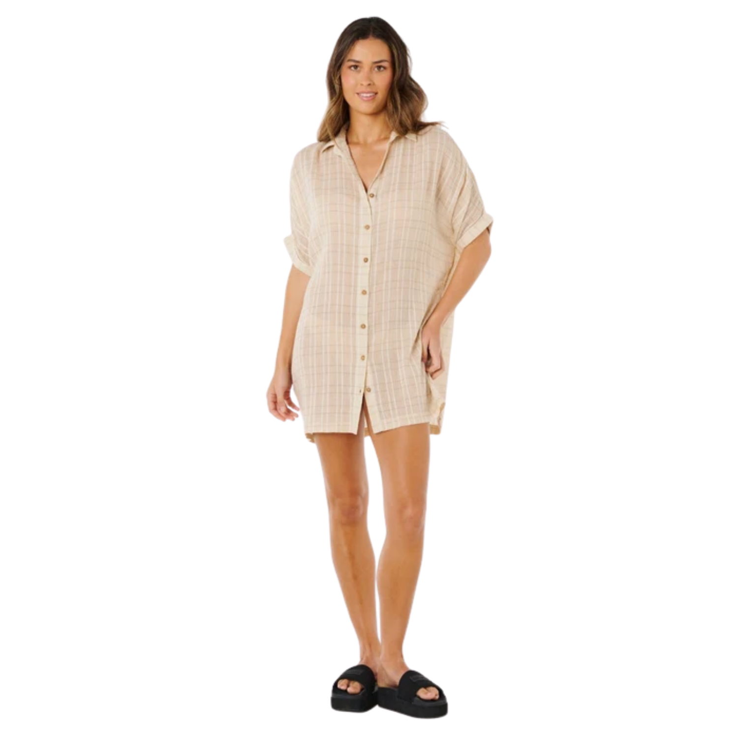 Rip Curl Paradise Check Cover Up - Women's