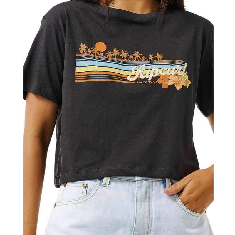 Rip Curl Sunset Crop Tee - Women's