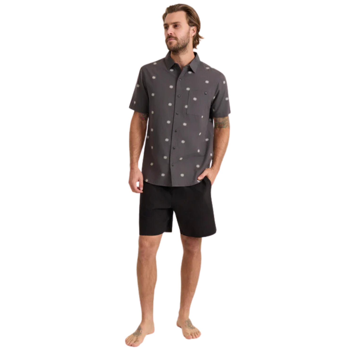 Roark Journey SS Woven Button Up Shirt - Men's