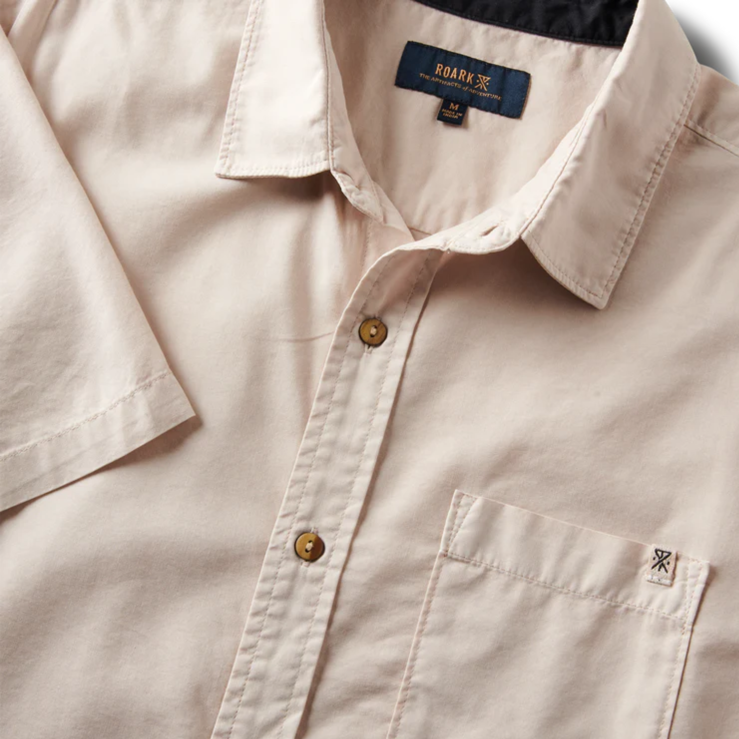 Roark Made to Fade SS Woven Button Up Shirt - Men's