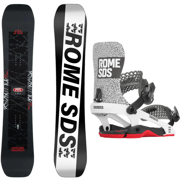 Rome Agent Pro 2024 + Rome 390 Boss 2024 - Snowboard Package