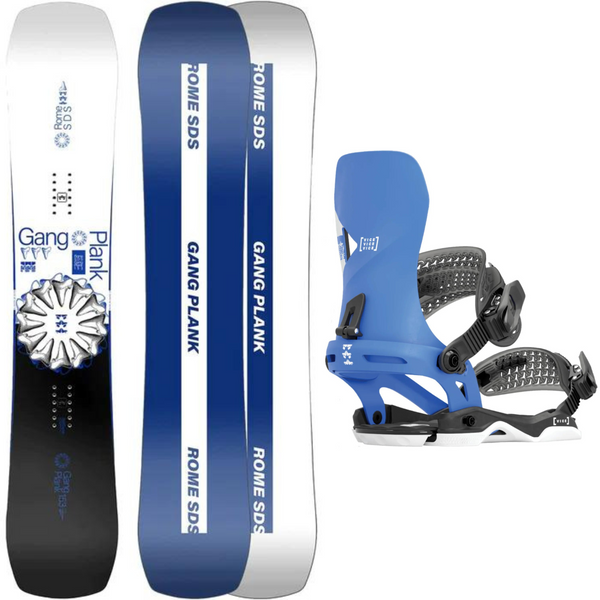 Rome Gang Plank 2024 + Rome Vice 2024 - Snowboard Package