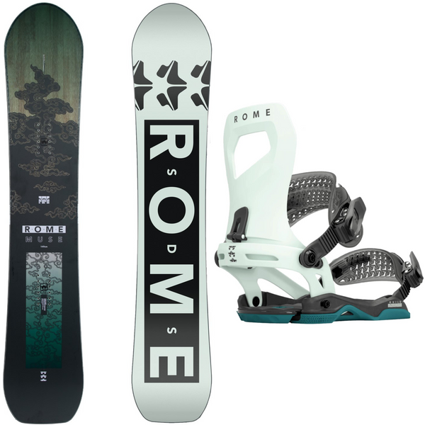 Rome Muse 2024 + Rome Guild 2024 - Snowboard Package