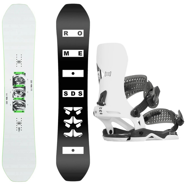 Rome Party Mod 2024 + Rome Vice 2024 - Snowboard Package
