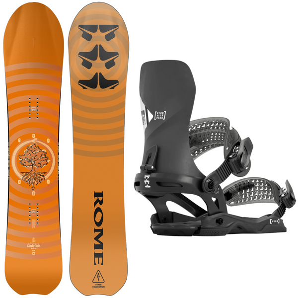 Rome Stale Fish 2024 + Rome Vice 2024 - Snowboard Package
