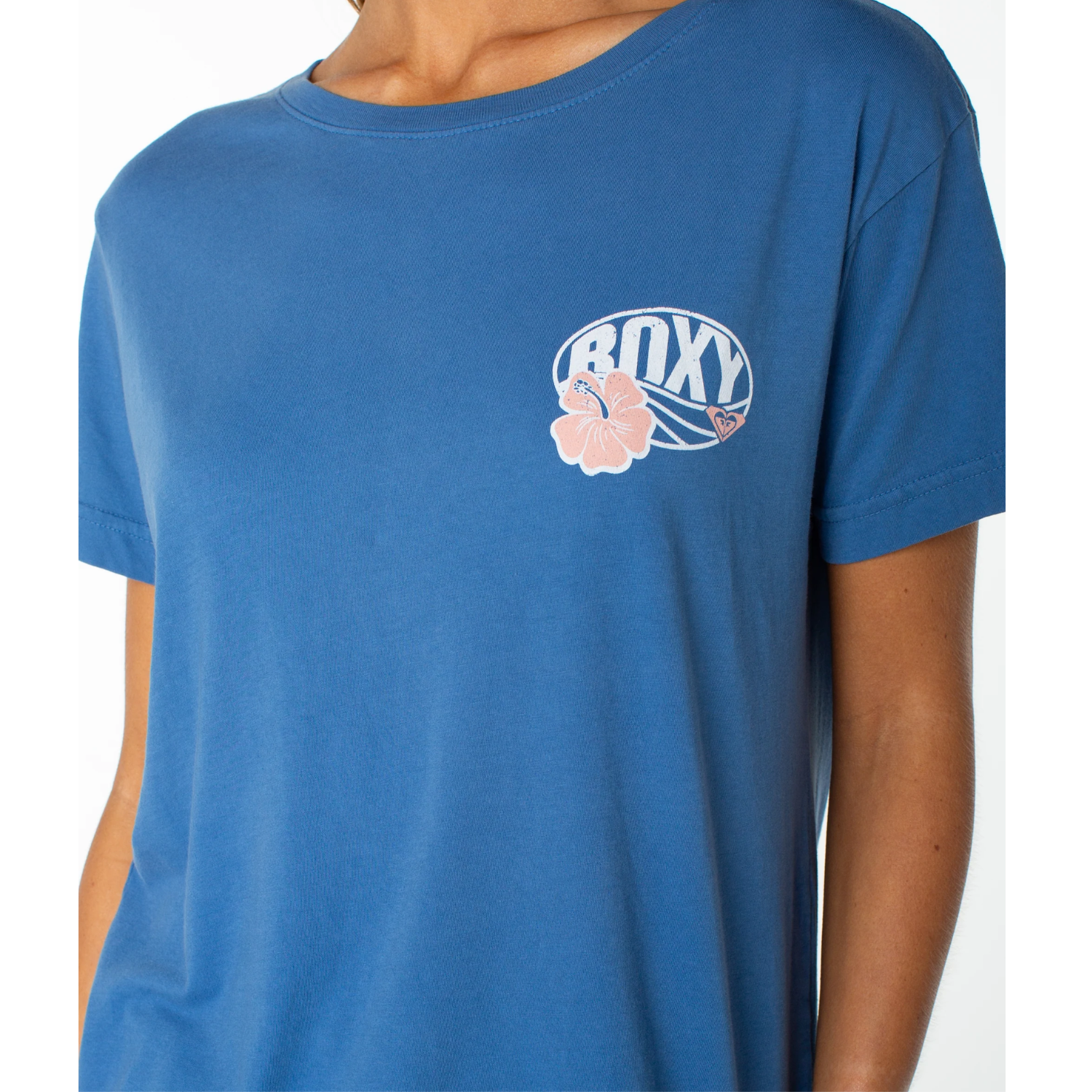 Roxy OG Roxy Oval Boyfriend Crew Tee - Women's