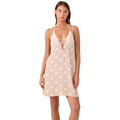 Roxy Puka Dots Plunge Dress Cover Up - Women's