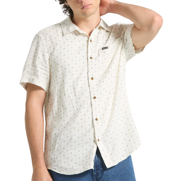 Brixton Charter Slub Woven Button Up Shirt - Men's