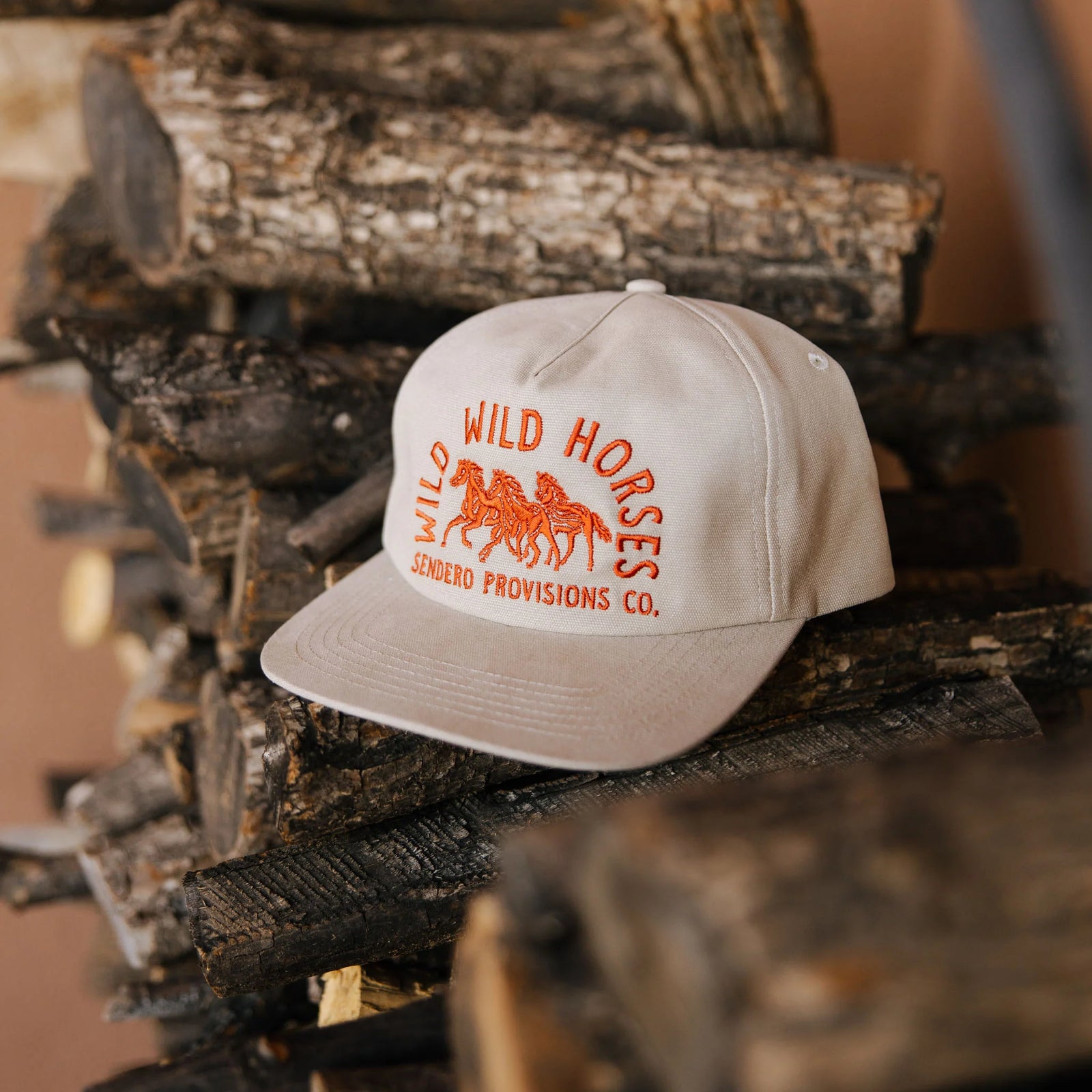 Sendero Wild Wild Horses Snapback Hat
