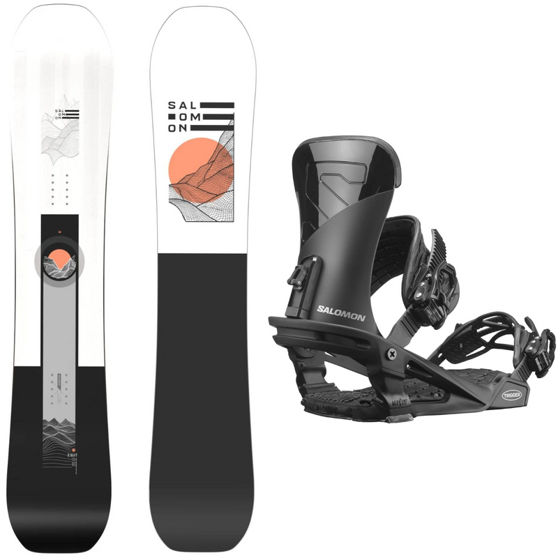 Salomon Sight 2024 + Salomon Trigger 2024 - Men's Snowboard Package