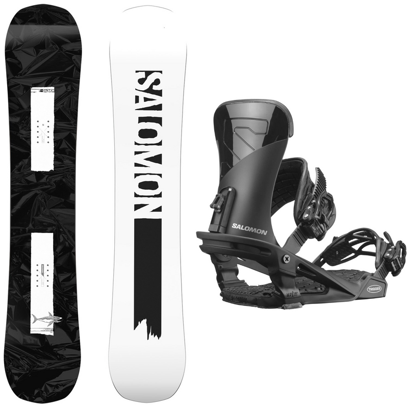 Salomon Craft 2024 + Salomon Trigger 2024 - Men's Snowboard Package