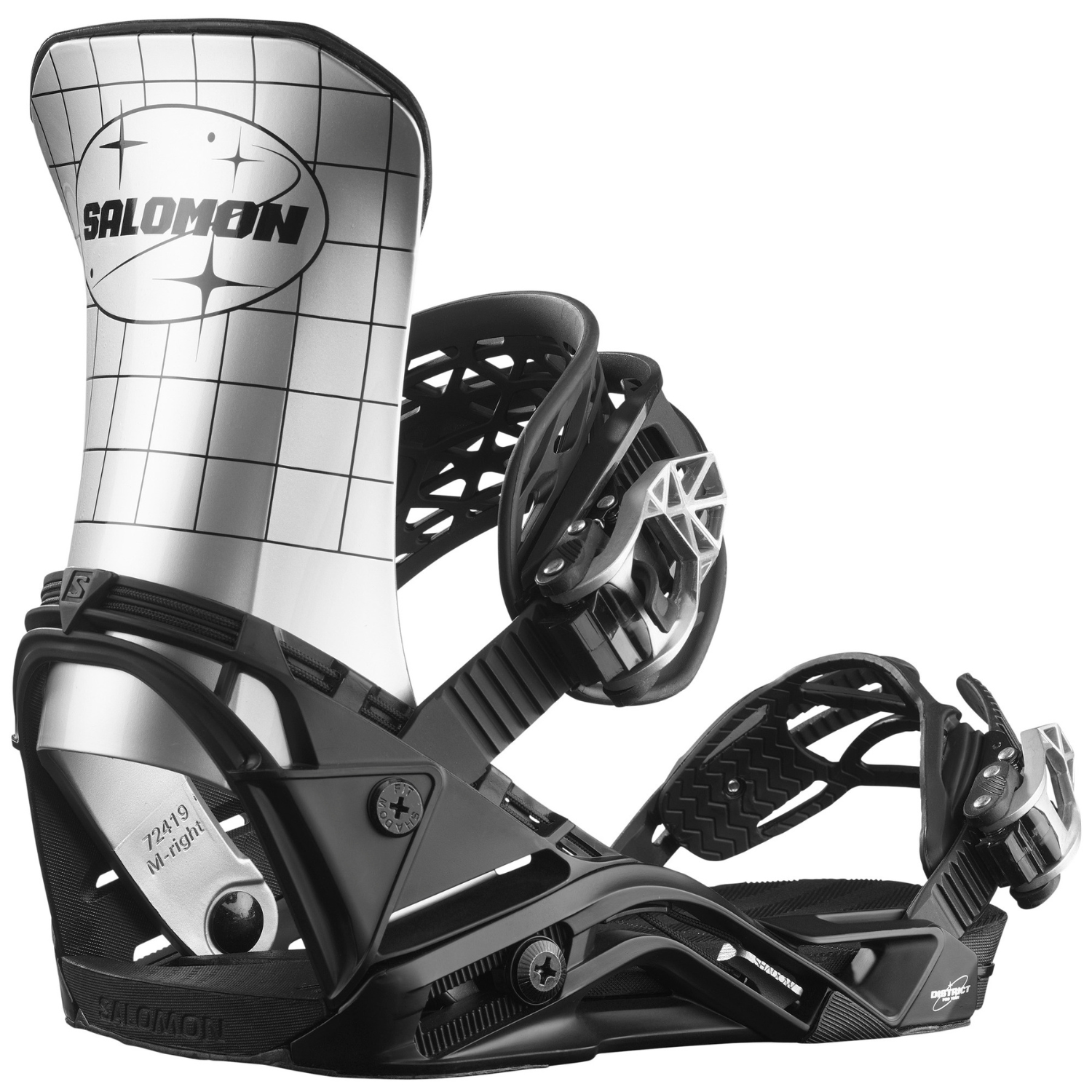 2024 Salomon District Pro Men's Snowboard Bindings