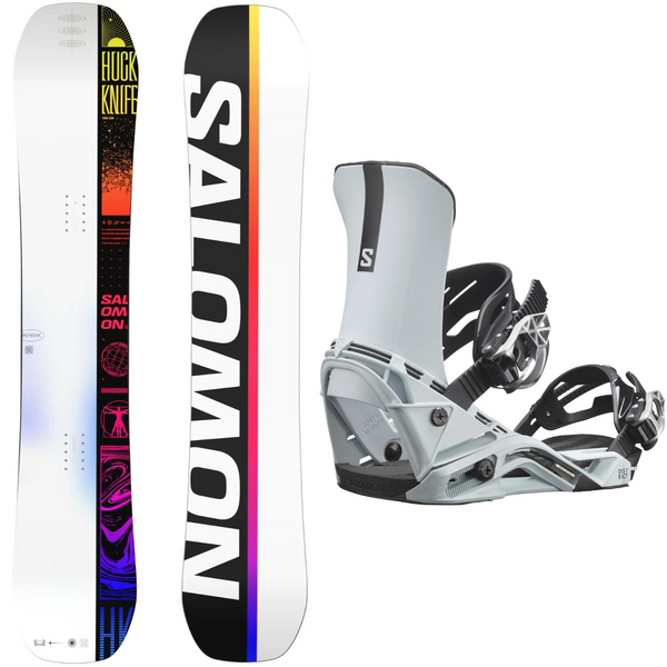 Salomon Huck Knife 2024 + Salomon District 2024 - Men's Snowboard Package