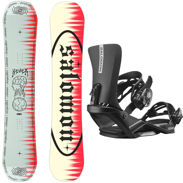 Salomon Sleepwalker 2024 + Salomon Rhythm 2024 - Men's Snowboard Package