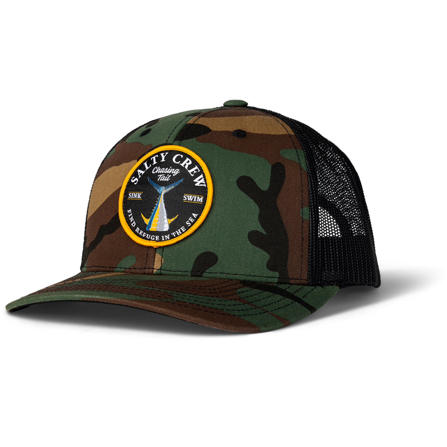 Salty Crew Bottom Dweller Retro Trucker Hat