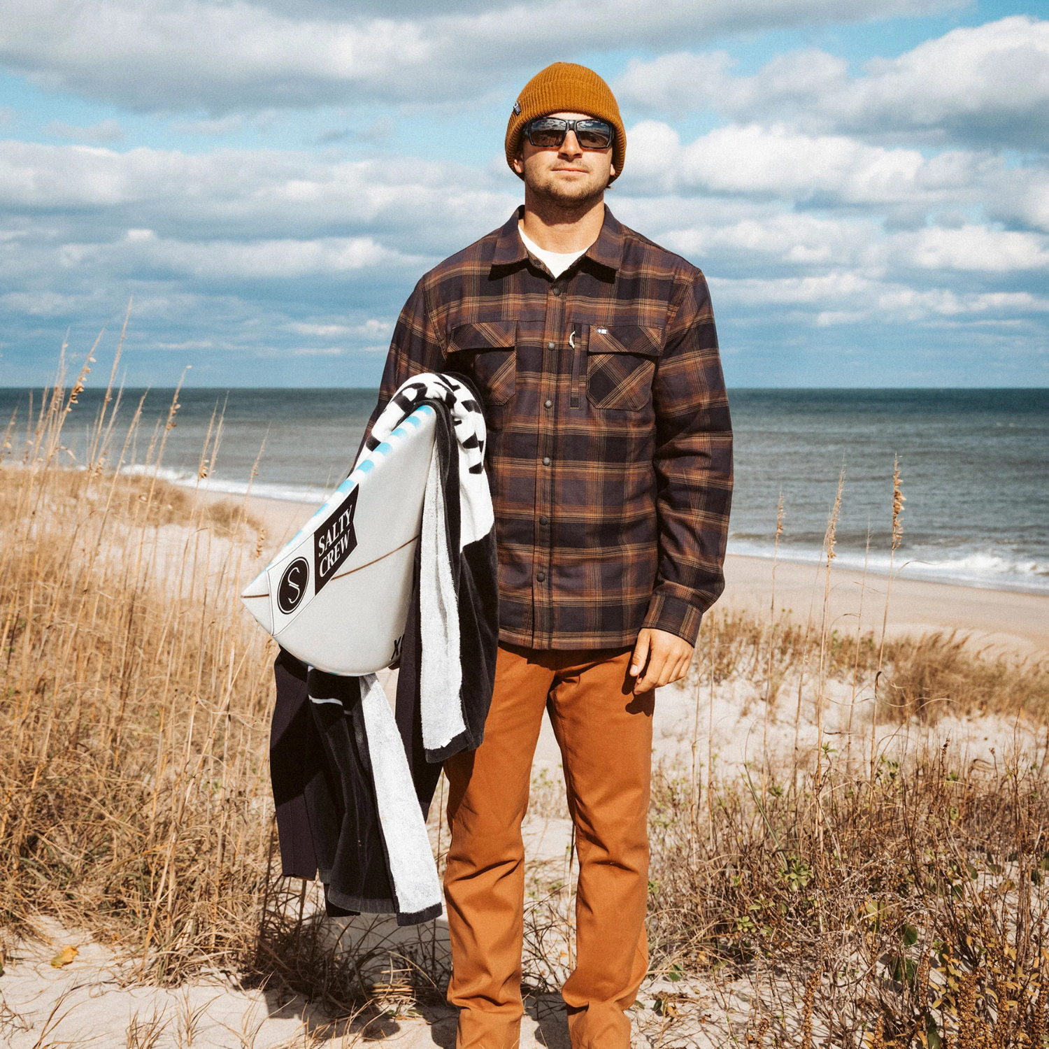 Salty Crew Fathom Tech Shacket - Men's