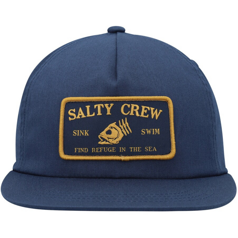 Salty Crew Fishhead 5 Panel Snapback