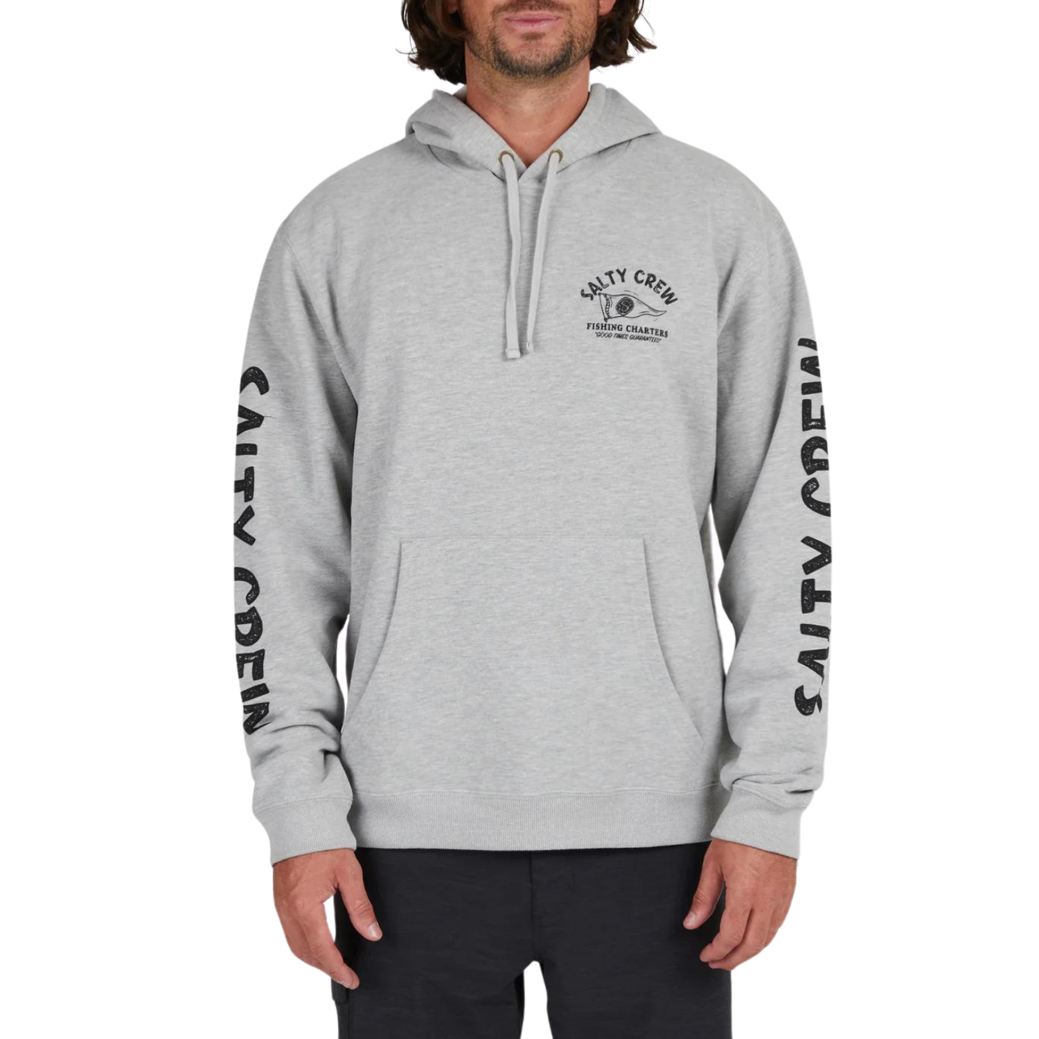 Salty Crew Fishing Charters Hooded Fleece 2024
