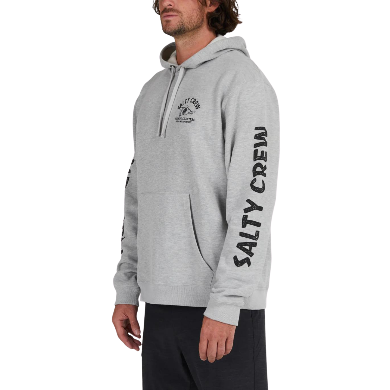Salty Crew Fishing Charters Hooded Fleece 2024