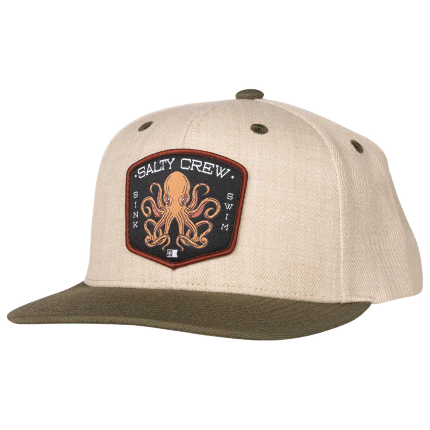 Salty Crew Tako Club Snapback Hat