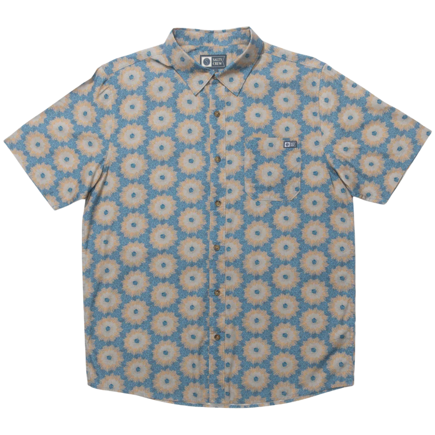 Salty Crew Crew SS Button Up SS Shirt - Men's
