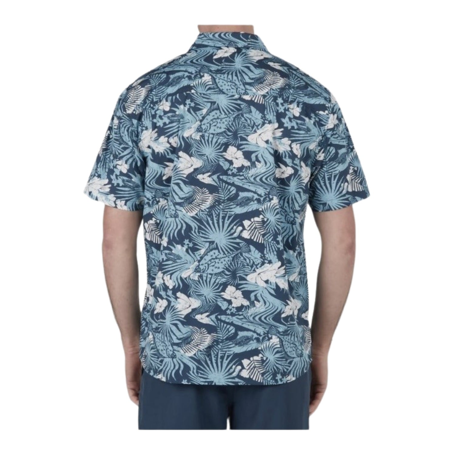 Salty Crew Halibut Hunter S/S Woven Shirt - Men's