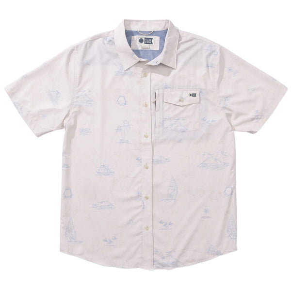 Salty Crew Helmsman Tech Woven S/S Shirt - Men's