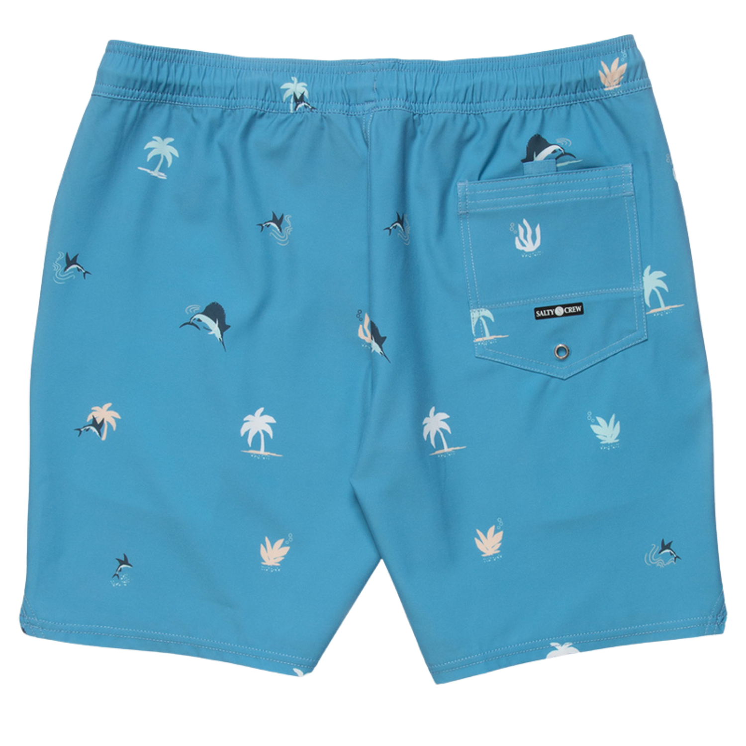 Salty Crew Lowtide Elastic 18" Boardshorts - Men's