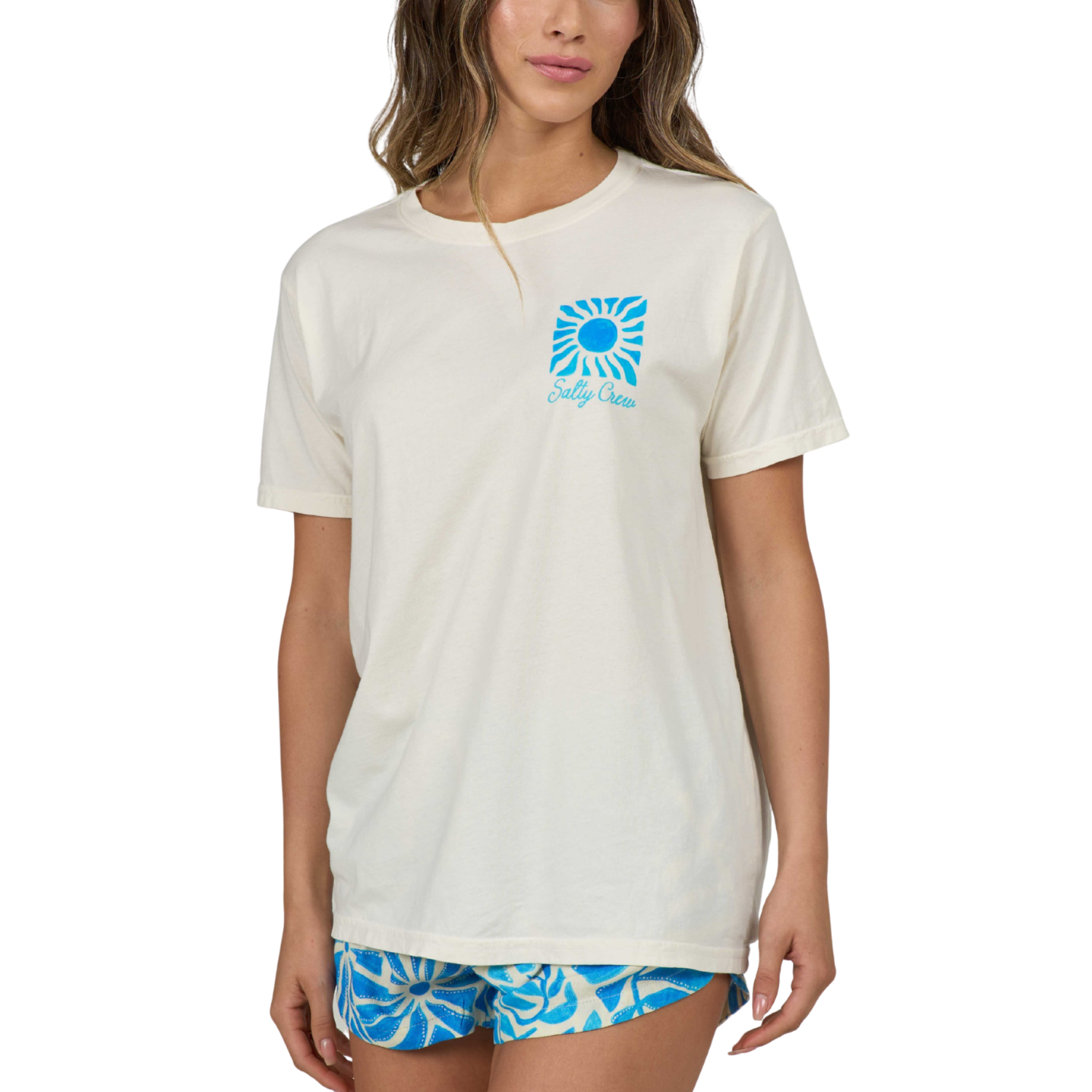Salty Crew Sunblock Boyfriend Tee - Women's
