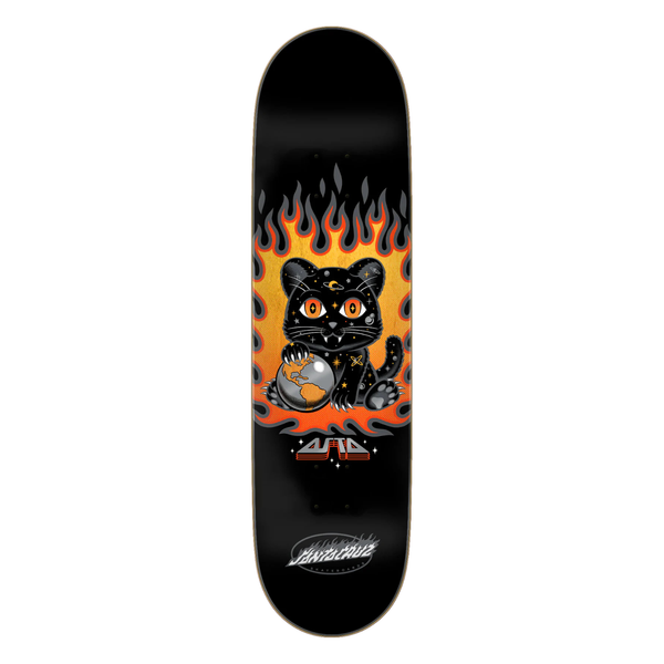 Santa Cruz Asta Space Kitten Twin Pro Skateboard Deck
