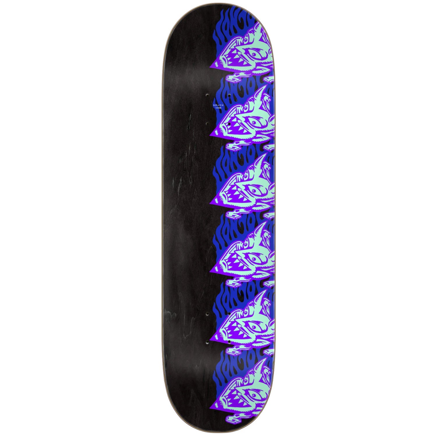 Santa Cruz Delfino Devil Mask Pro Deck