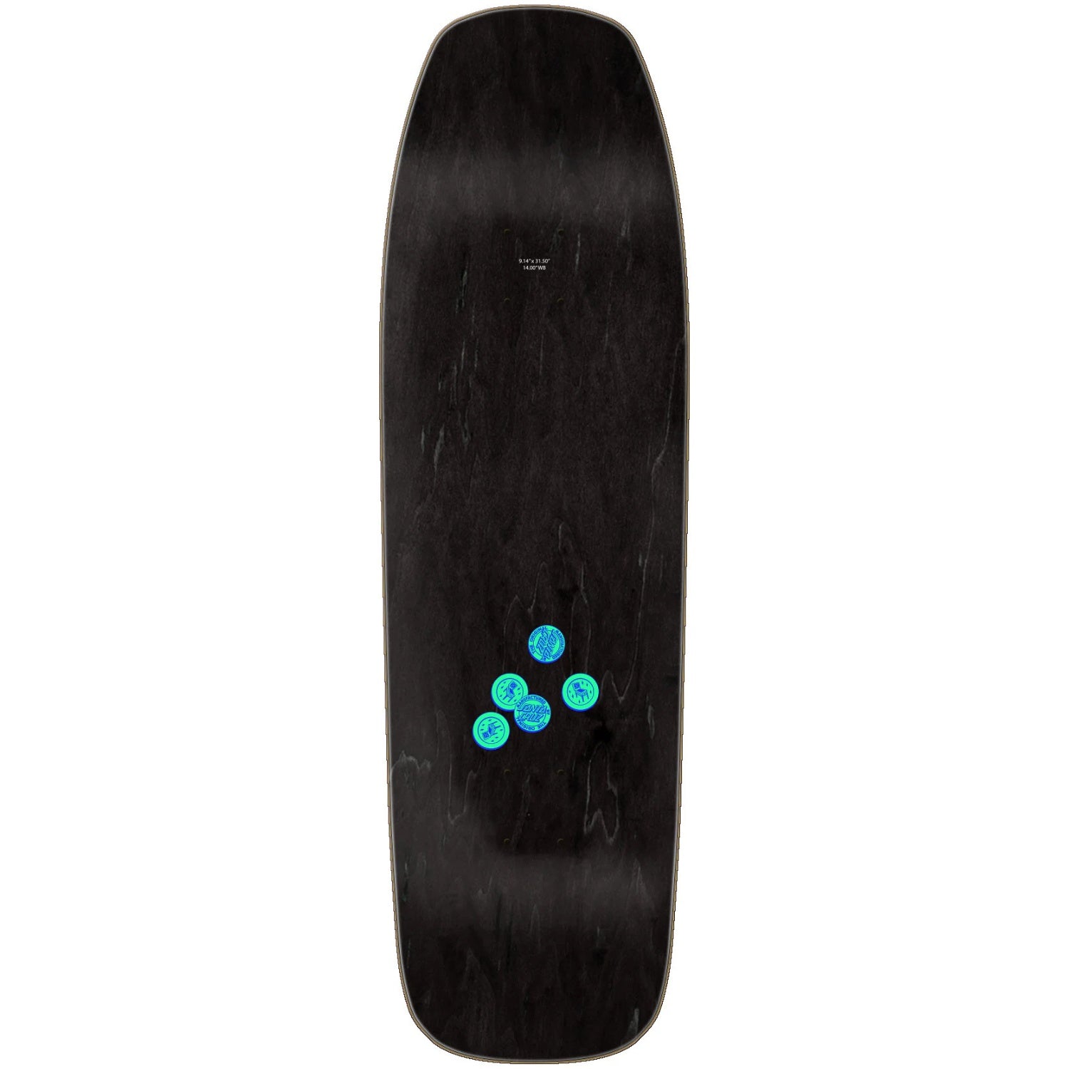 Santa Cruz Delfino Pinball Pro Skateboard Deck