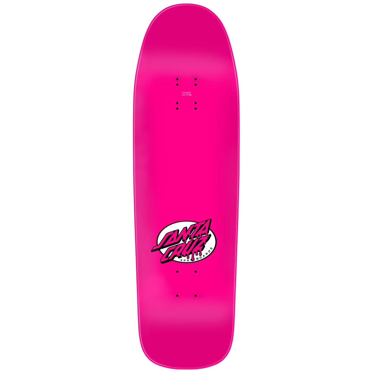 Santa Cruz Dressen Hannya Mask Pro Shaped Deck