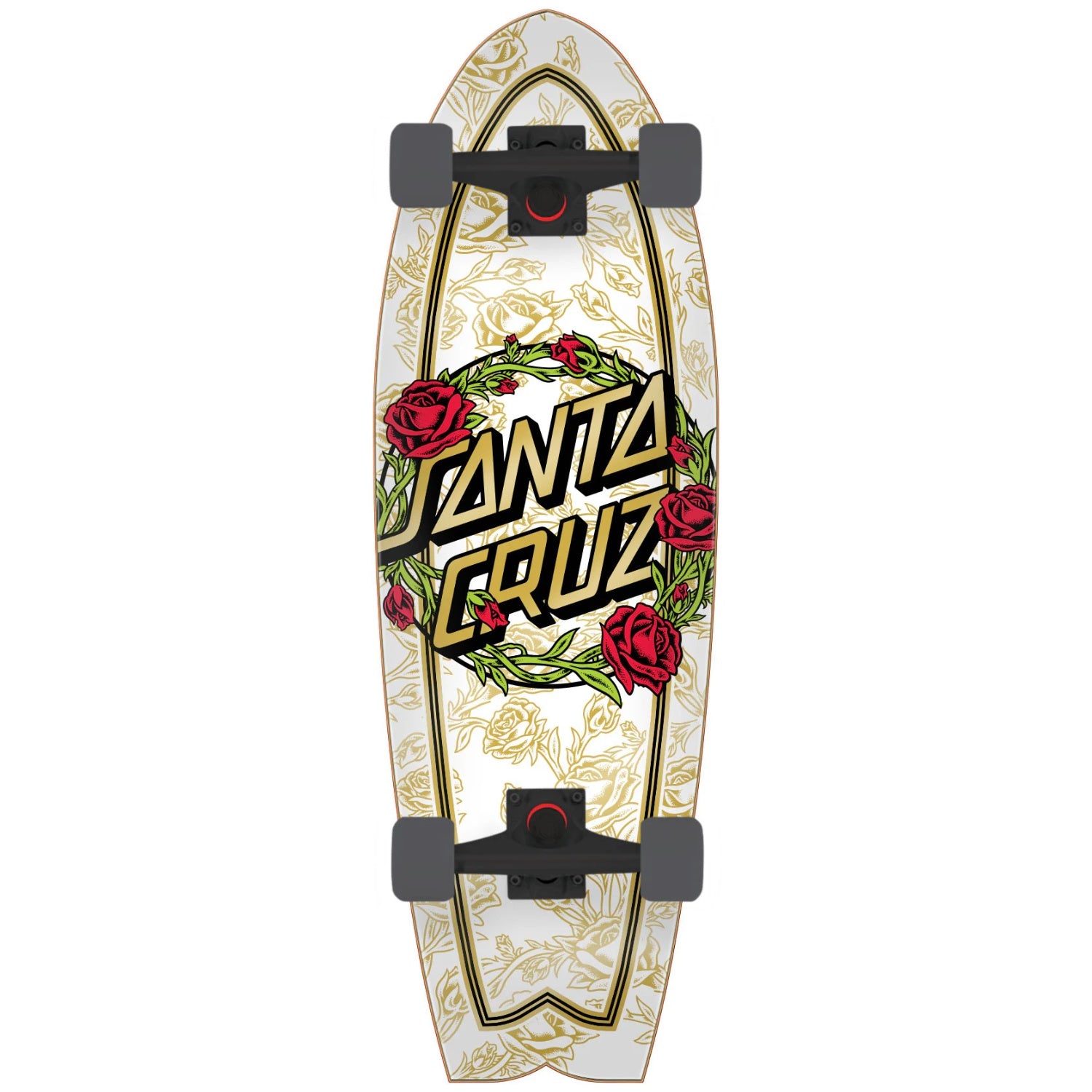 Santa Cruz Entangled Dot Complete Skateboard 256