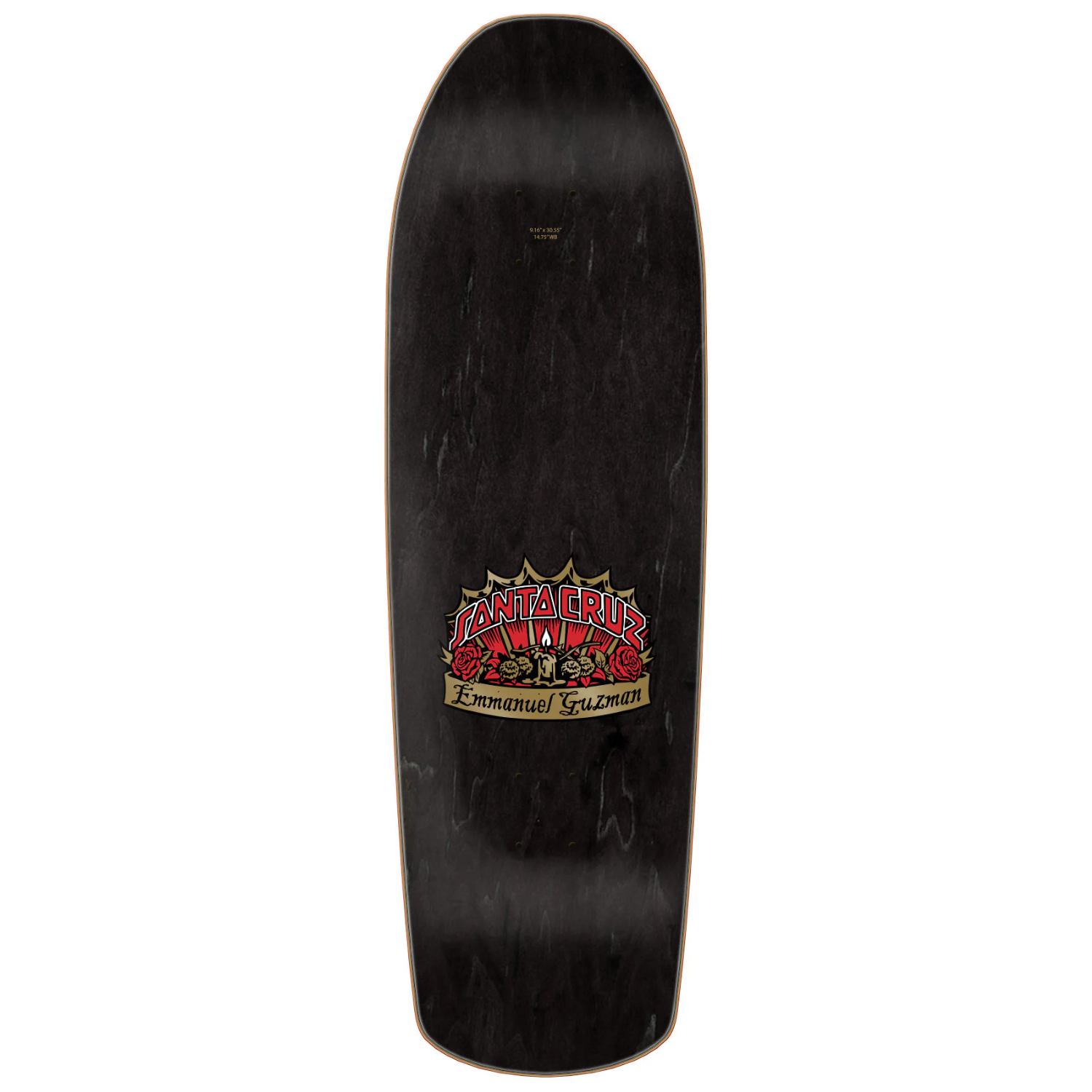 Santa Cruz Guzman Divide Diner Pro Shaped Skateboard Deck