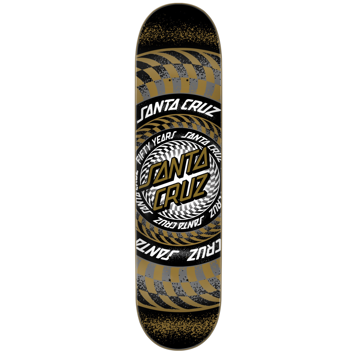 Santa Cruz Infinite Ringed Dot 7 Ply Birch Skateboard Deck