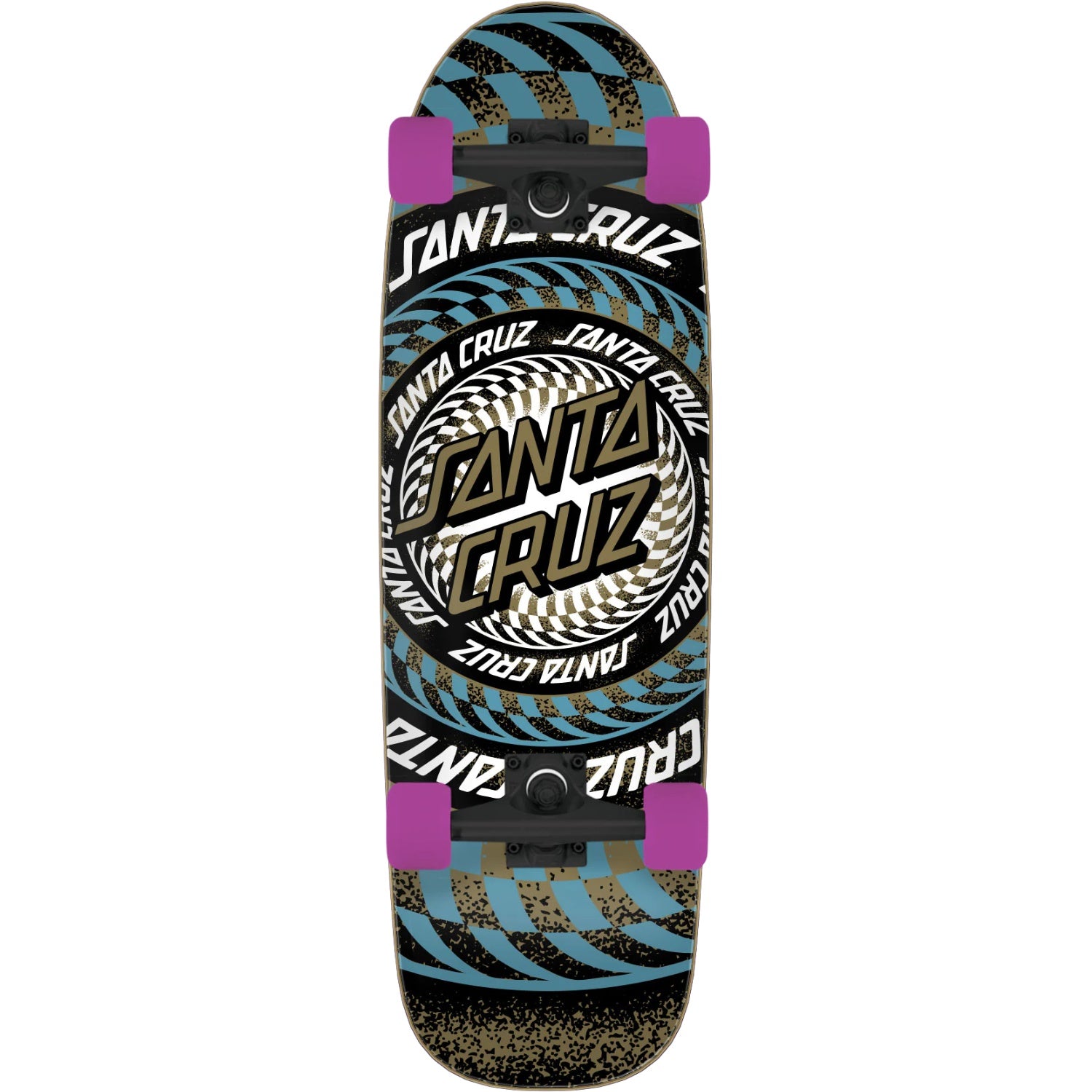Santa Cruz Infinite Ringed Dot Cruiser Skateboard