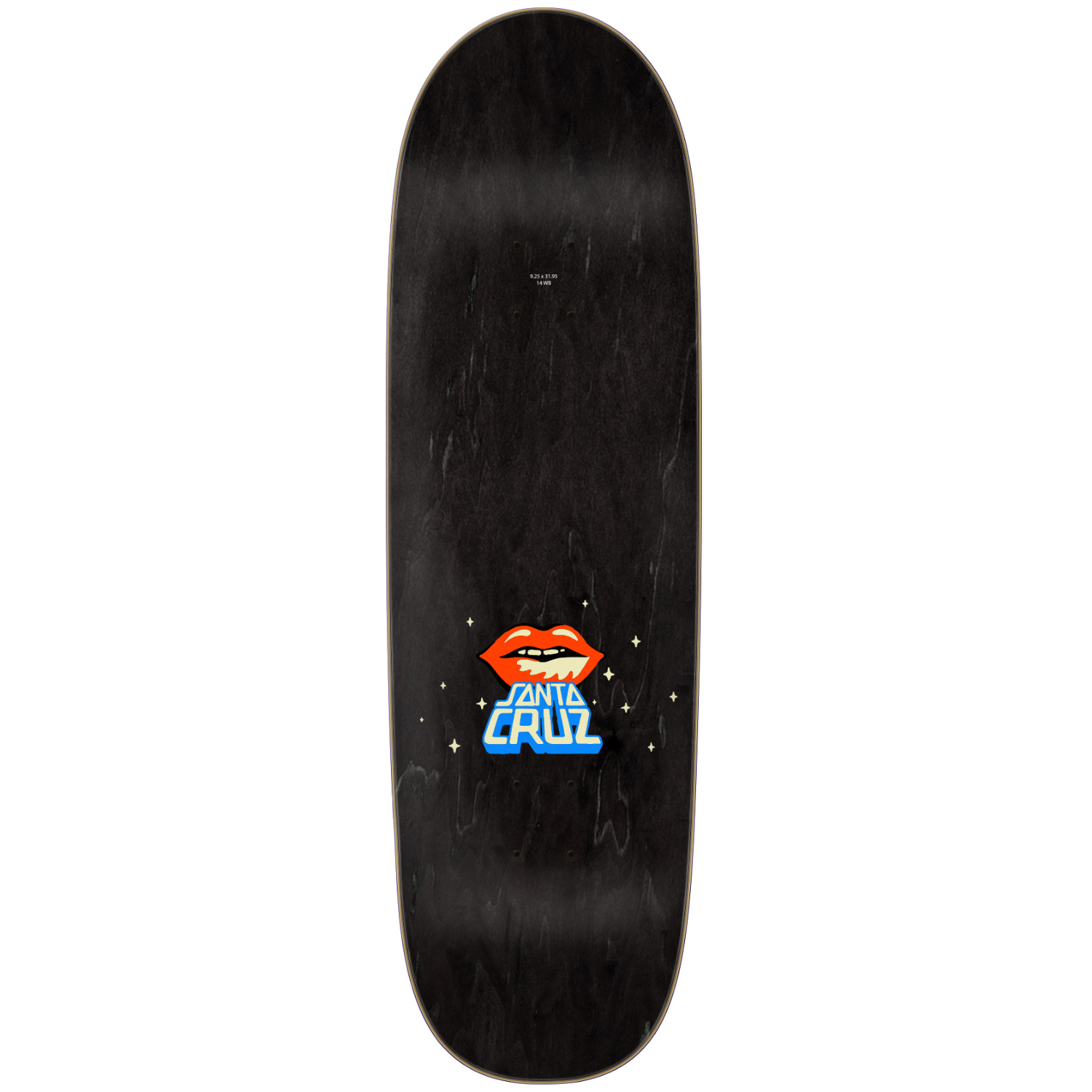 Santa Cruz Johnson Danger Zone 2 Shaped Skateboard Deck