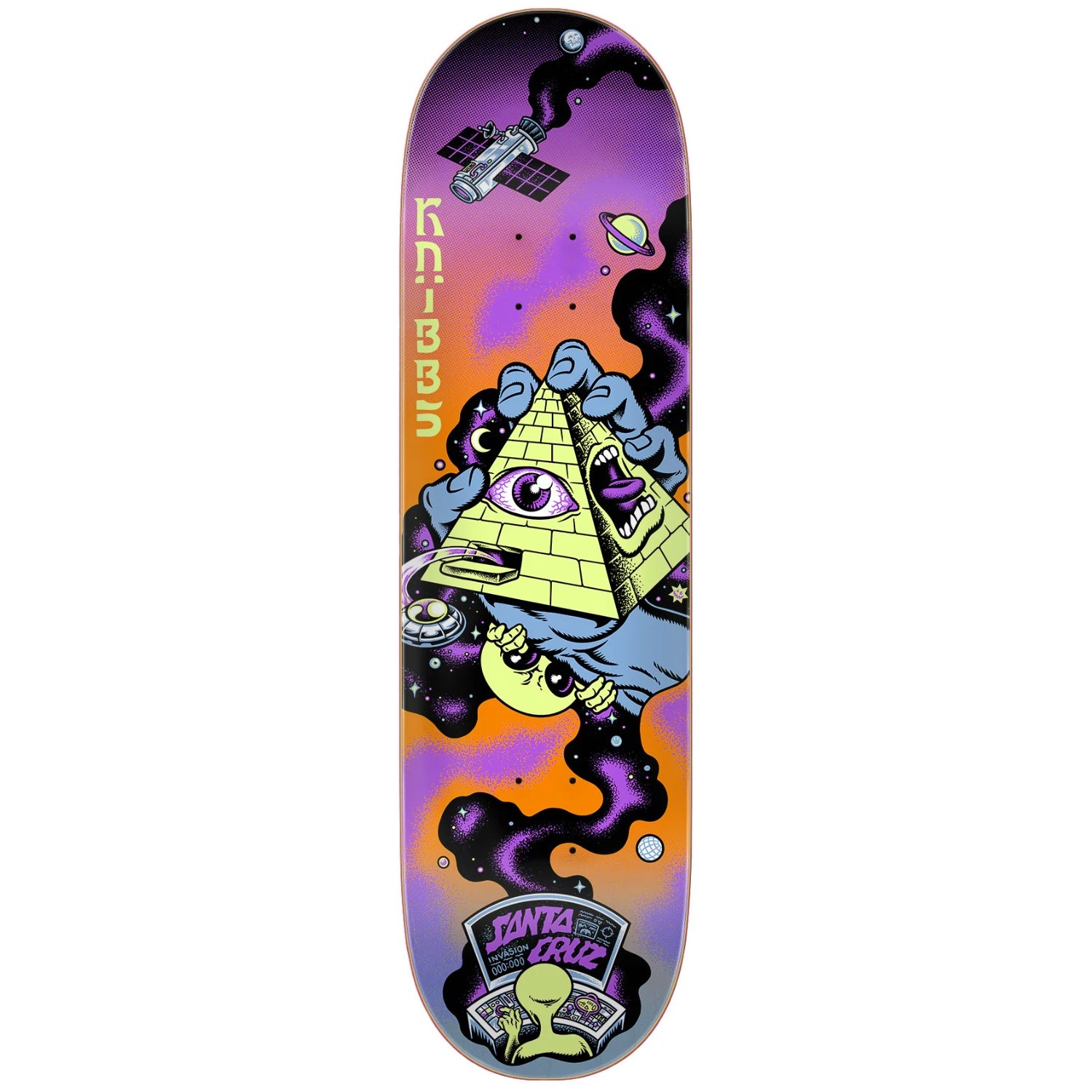 Santa Cruz Knibbs Invasion Hand Pro Deck