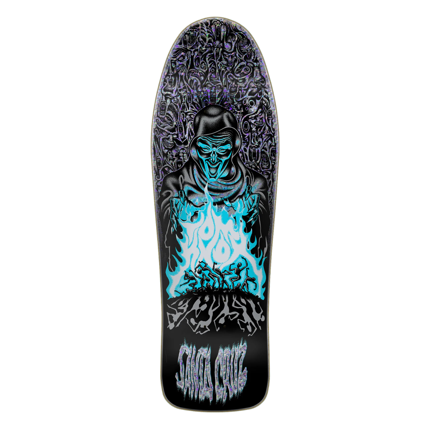 Santa Cruz Knox Firepit Reissue Skateboard Deck