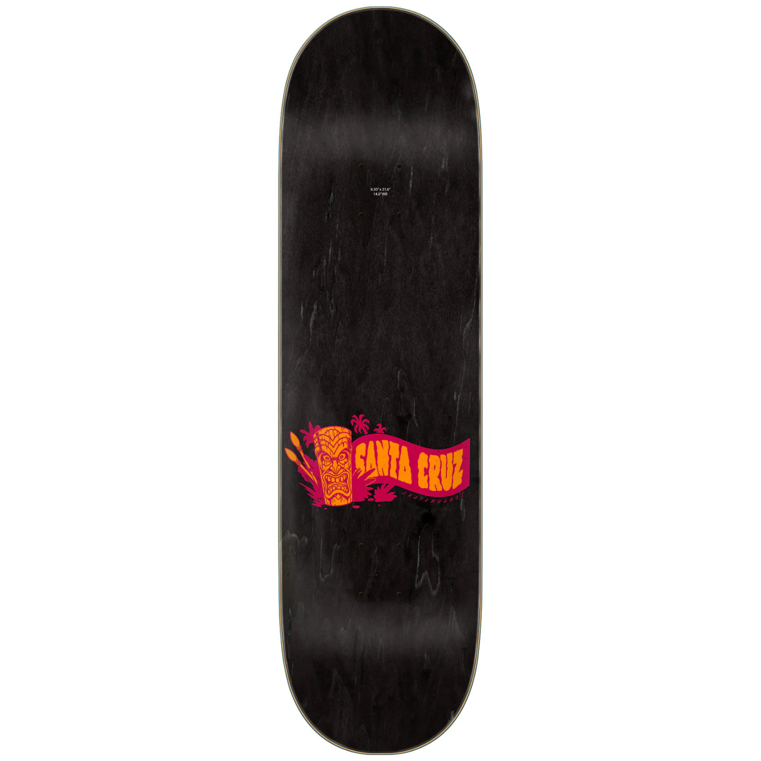 Santa Cruz Roskopp Tiki Mug Pro Skateboard Deck