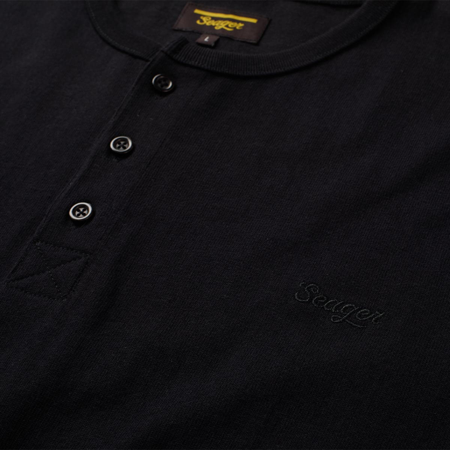 Seager Co Brand Henley SS Shirt - Men's