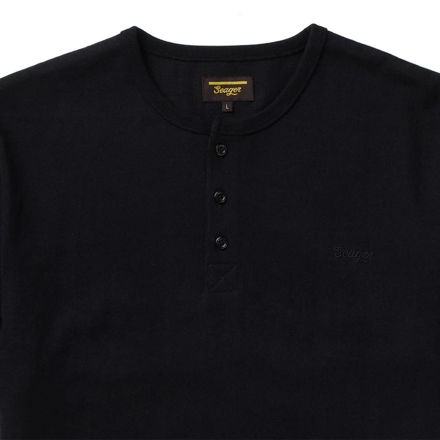 Seager Co Brand Henley SS Shirt - Men's